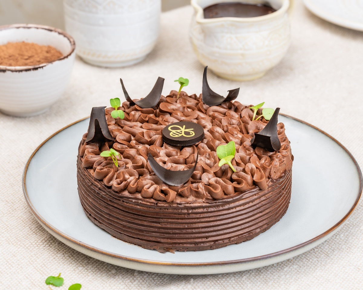 Chocolate Truffle Cake (Gluten Free, Sugar Free)