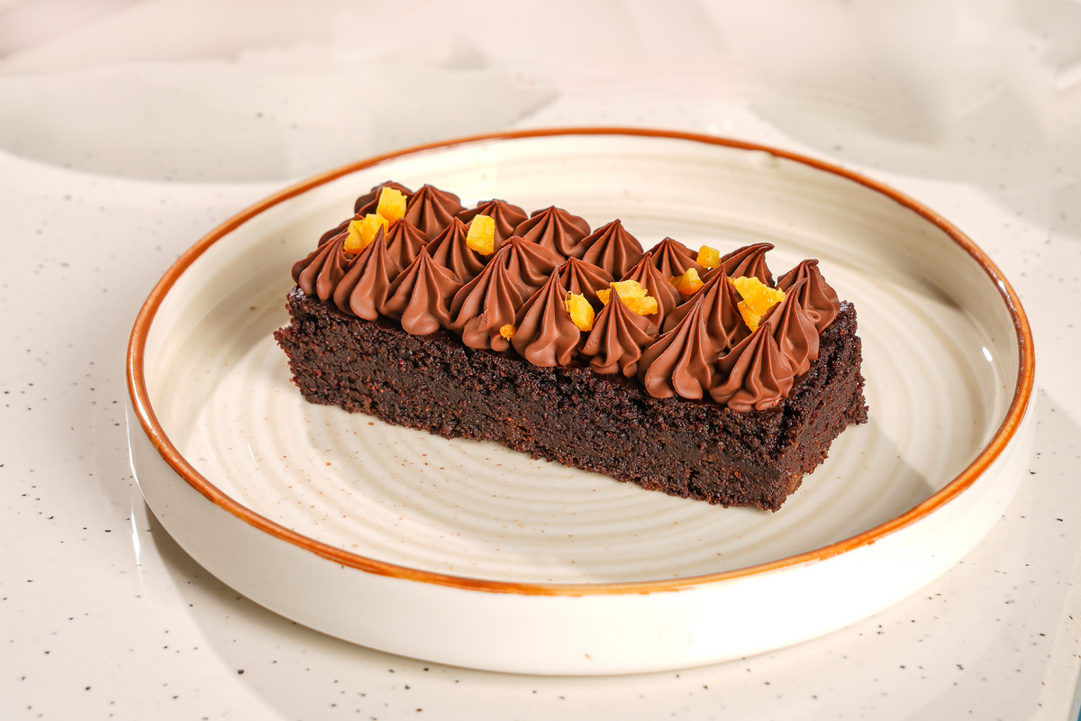 Citrus Fudge Pastry (Vegan, Sugar free, Gluten Free)