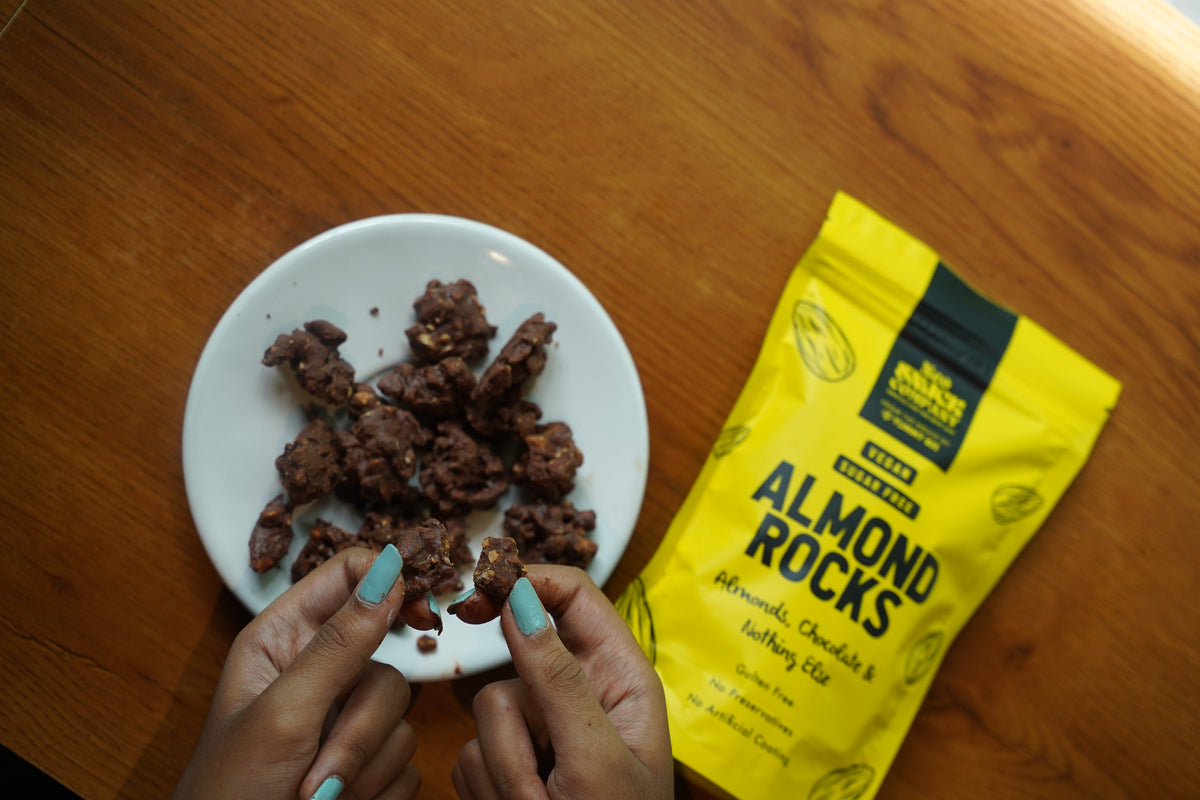 Almond Rocks(Vegan, Sugar Free, Gluten Free) (pack of 2)
