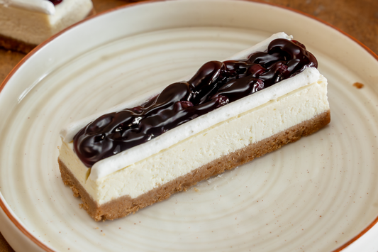 Eggless Blueberry Cheesecake (Gluten Free, Sugar Free)